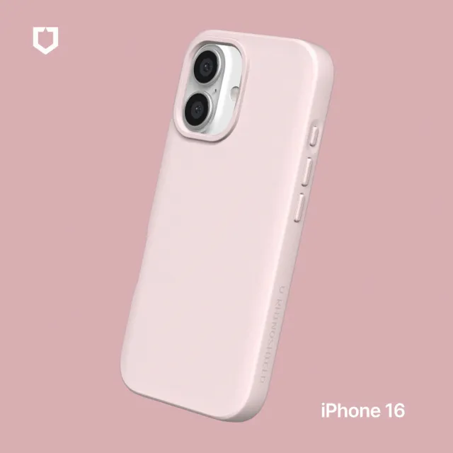 【RHINOSHIELD 犀牛盾】iPhone 16 6.1吋 SolidSuit 經典防摔背蓋手機保護殼(相機鍵按鈕版)