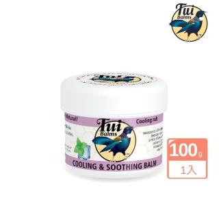 【TuiBalms】紐西蘭蜜雀涼感舒緩精油蜂蠟膏100g(舒緩膏 適用於特定身體部位的強效精油膏)