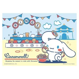 【HUNDRED PICTURES 百耘圖】Cinnamoroll 大耳狗 在地系列 快樂套圈圈拼圖108片(三麗鷗)