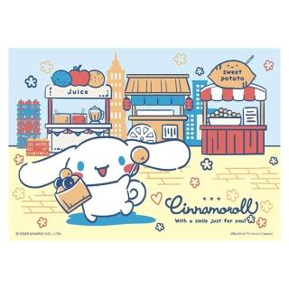 【HUNDRED PICTURES 百耘圖】Cinnamoroll 大耳狗 在地系列 美味小吃攤拼圖108片(三麗鷗)