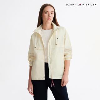 【Tommy Hilfiger】官方旗艦館 基本款風衣 裸色
