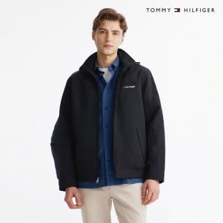 【Tommy Hilfiger】官方旗艦館 Sustainable Tommy Yacht Jacket 黑色