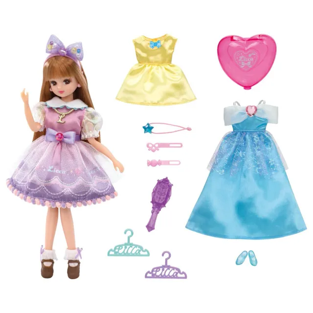 【TAKARA TOMY】Licca 莉卡娃娃 LD-01 莉卡夢想服裝豪華組