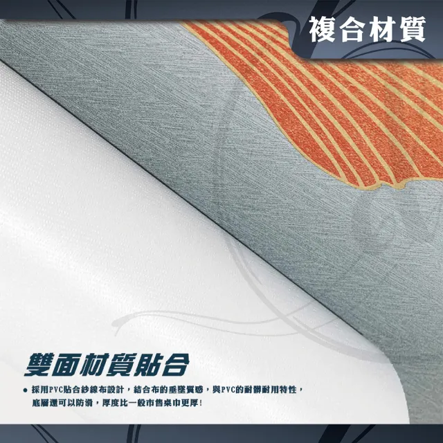 【Dian Dian 墊墊】日系清新風手繪可愛桌巾(防水防油/桌布/餐桌巾/茶几布/桌墊/兒童桌巾)