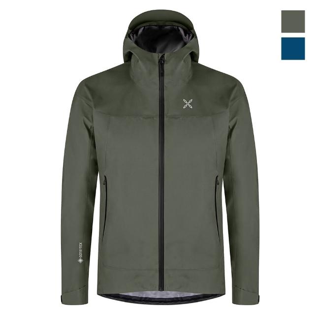 【MONTURA】男 Danubio GORE-TEX 防水透氣連帽外套(戶外運動/休閒旅遊/防風保暖/登山健行)