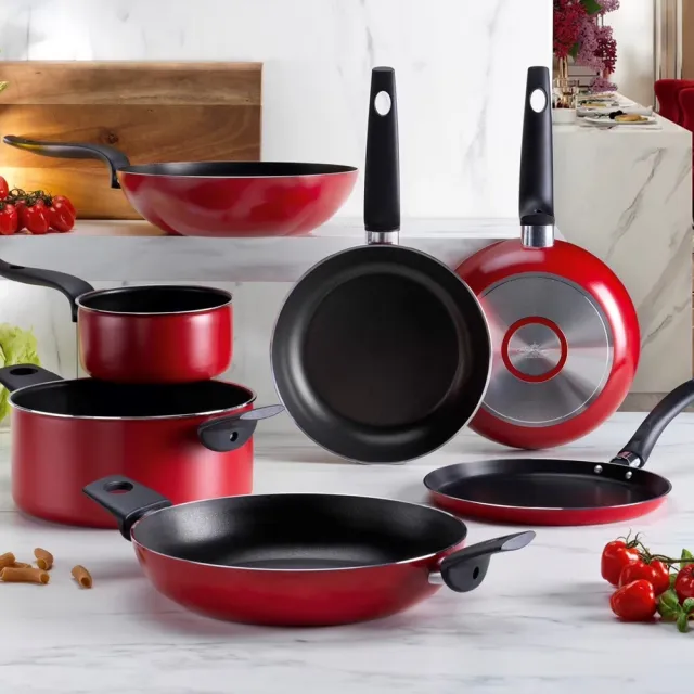 【PIARDI】義大利PIARDI HOME LIVERED系列 22CM 深煎鍋 不沾鍋(不沾鍋 平底煎鍋 煎鍋 深煎鍋  不可IH)