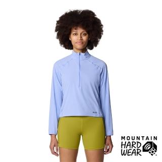 【Mountain Hardwear】Sunshield Half Zip W 防曬輕量長袖半拉上衣 女款 幻象紫 #2110521