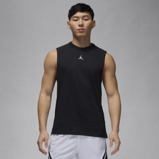 【NIKE 耐吉】AS M J DF SPRT SLVLS TOP 黑色 喬丹 無袖 緊身 運動服 短T 上衣(FN5857-010)