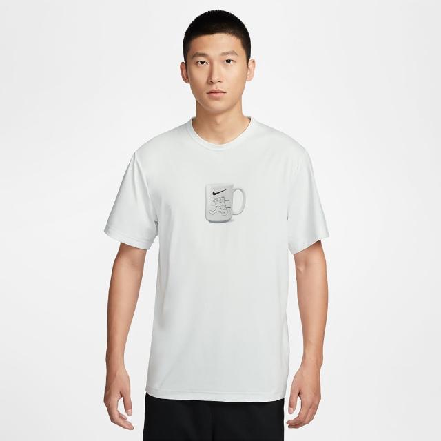 【NIKE 耐吉】AX EON PROTECT WP 短袖 男款 咖啡杯 短T 白(IF0375-121)