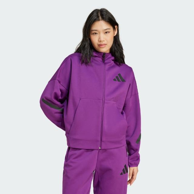 【adidas 愛迪達】Z.N.E. 連帽外套 女 JD3990