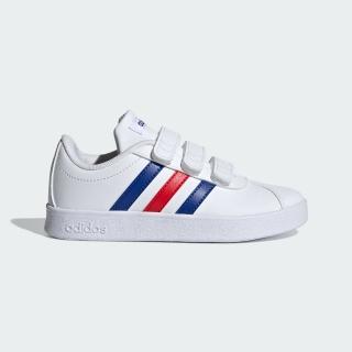 【adidas 愛迪達】VL COURT 2.0 運動休閒鞋 童鞋 FY9273