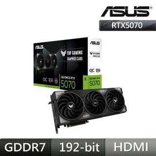 【ASUS 華碩】TUF-RTX5070-O12G-GAMING 顯示卡(組合包-2)