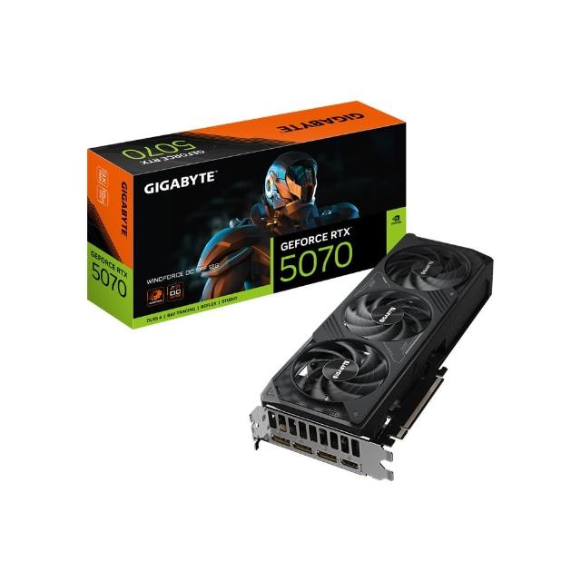 【技嘉】卡+板組合★【GIGABYTE 技嘉】GeForce RTX 5070 Ti WINDFORCE SFF 16G 顯示卡+B650主機板X4