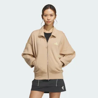 【adidas 愛迪達】LOGO 運動外套 女 JL6278