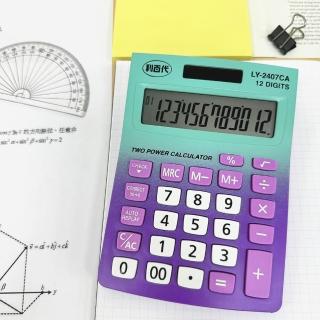 【LIBERTY】利百代LY-2407CA 12位元計算機(太陽能計算機 桌上型計算機 文具 計算機 質感文具 小計算機)