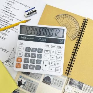 【LIBERTY】利百代LY-2408CA 12位元計算機(顯示運算符號 太陽能計算機 學校 辦公用品 文具)