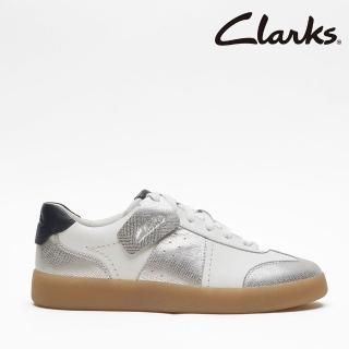 【Clarks】女鞋 Craftlite Met 異材質拼接設計厚底休閒鞋(CLF81104C)