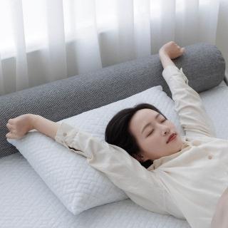 【Sonmil 森好眠】100%天然乳膠枕頭C39 冰絲涼感吸濕排汗日本涼科技(傳統麵包枕)