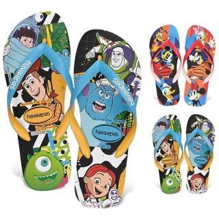 【havaianas 哈瓦仕】拖鞋 男女鞋 情侶拖鞋 Disney Stylish 夾腳拖 哈瓦仕(米奇 胡迪 毛怪 玩具總動員)