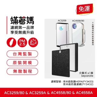 【著媽】濾網(飛利浦 AC4558 AC3259 AC4558/80 空氣清淨機 FY3433 FY3432)