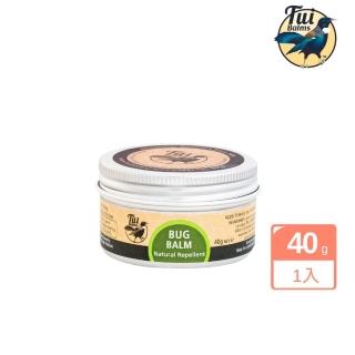 【TuiBalms】紐西蘭蜜雀驅蚊止癢精油蜂蠟膏 40g鋁罐裝(舒緩膏 植物精油調理 清香守護)