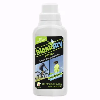 【SOLITAIRE】德國Bionicdry 運動衣物洗衣精 500ml(洗衣精 洗淨 去汙 分解污漬 不含微塑料)