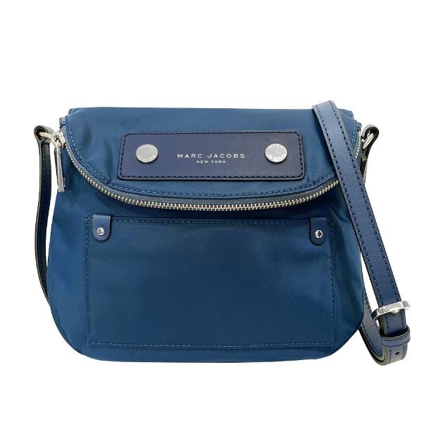 【MARC JACOBS】簡約海軍藍尼龍布斜背包(M0012909-419)