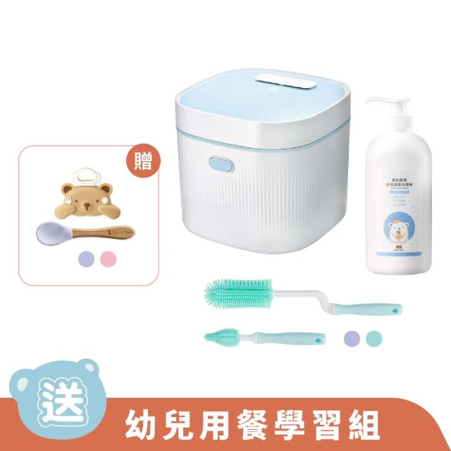 【奇哥官方旗艦】UV紫外線消毒烘乾機+鳳梨酵素奶瓶蔬果洗滌+矽膠奶瓶刷組(奇哥51哺育好康組贈大禮包)