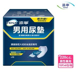【添寧】男用尿墊/防漏尿用 護墊Lv.2 量多型(10片×6包/箱購)