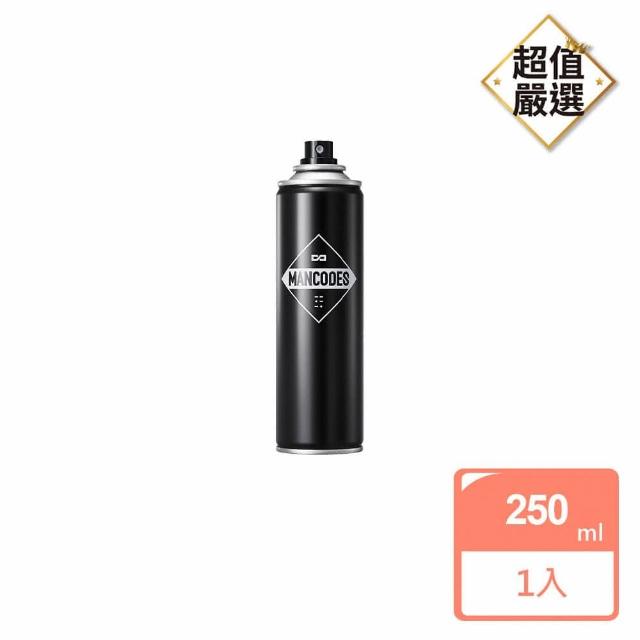 【MANCODES 左顏右色】清爽肆意定型噴霧 250ml(髮膠噴霧/定型噴霧/頭髮定型噴霧 蓬鬆立體速乾)