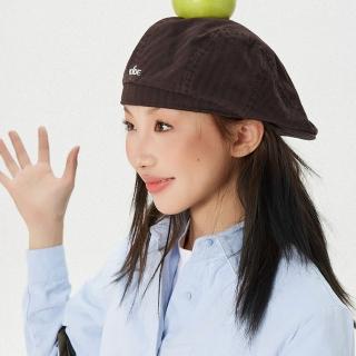 【LEESA】反戴貝雷帽\貝雷帽\帽子\畫家帽\女生帽子\女帽\日系帽\男女適用\遮陽防曬\棉帽\