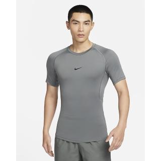 【NIKE 耐吉】短袖上衣 運動 休閒 Dri-FIT 訓練 男 AS M NP DF TIGHT TOP SS 灰(FB7933084)
