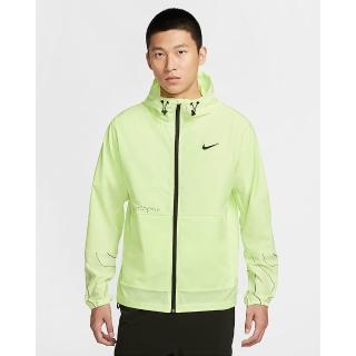 【NIKE 耐吉】風衣外套 連帽外套 運動 休閒 男 AS M NK RPL UNLIMITED JKT GCEL 黃綠色(IF0373731)
