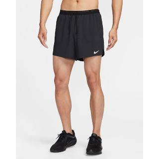 【NIKE 耐吉】短褲 運動 休閒 跑步 Dri-FIT 男 AS M NK DF STRIDE 2IN1 5IN SHR 黑色(FN2993010)
