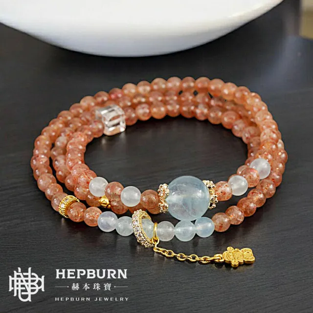 【赫本珠寶】設計款-小財神爺阿魯沙項鍊手鍊兩戴款(5mm)