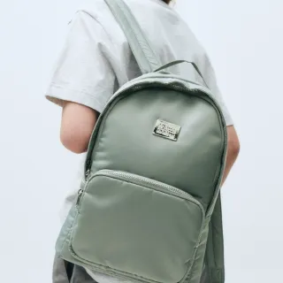 【MARITHE FRANCOIS GIRBAUD】官方旗艦 經典LOGO迷你後背包 MFG 雙肩包(灰)