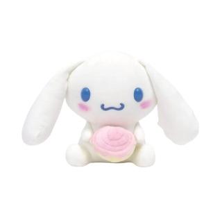 【小禮堂】Sanrio 三麗鷗 大耳狗 絨毛玩偶娃娃 7吋 肉桂捲款(平輸品)
