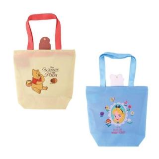 【小禮堂】Disney 迪士尼 雙層保冷環保購物袋 維尼 愛麗絲(平輸品)