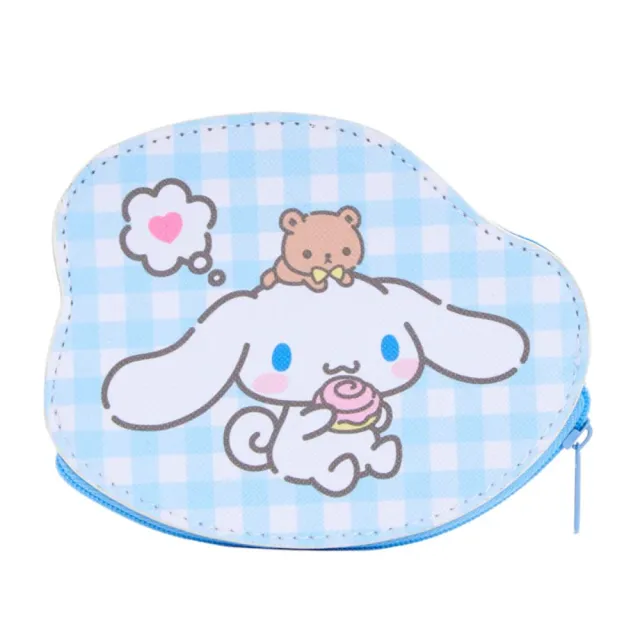 【小禮堂】雙11 Sanrio 三麗鷗 大耳狗 皮質拉鍊零錢袋 肉桂捲款(平輸品)