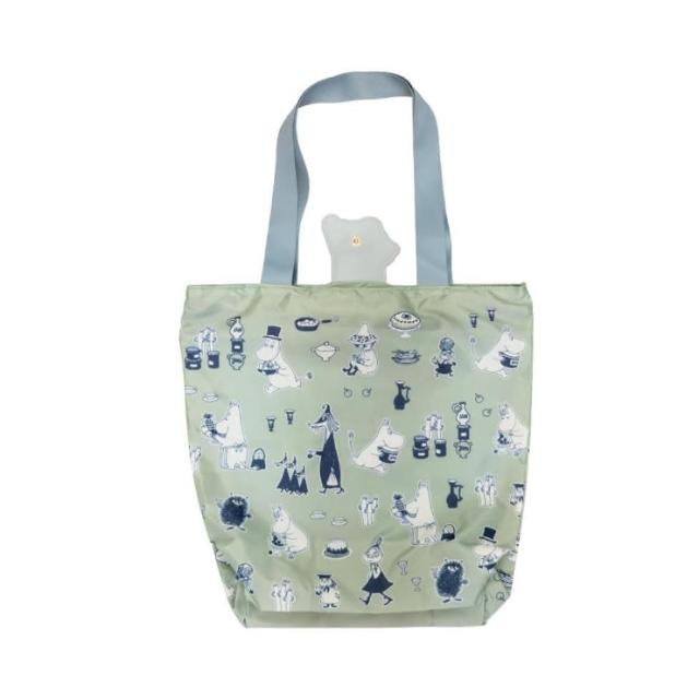 【小禮堂】母親節禮物 Moomin 嚕嚕米 雙層保冷環保購物袋(平輸品)