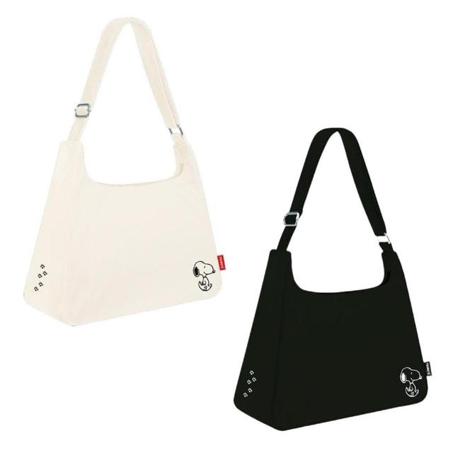 【小禮堂】Snoopy 史努比 手提肩背兩用托特包 小圖款(平輸品)