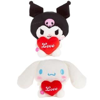【小禮堂】Sanrio 三麗鷗 大耳狗 絨毛玩偶娃娃 10吋 抱愛心款(平輸品)