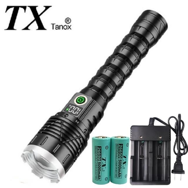 【TX 特林】集束光超強亮伸縮變焦手電筒(T-2025L-GT)