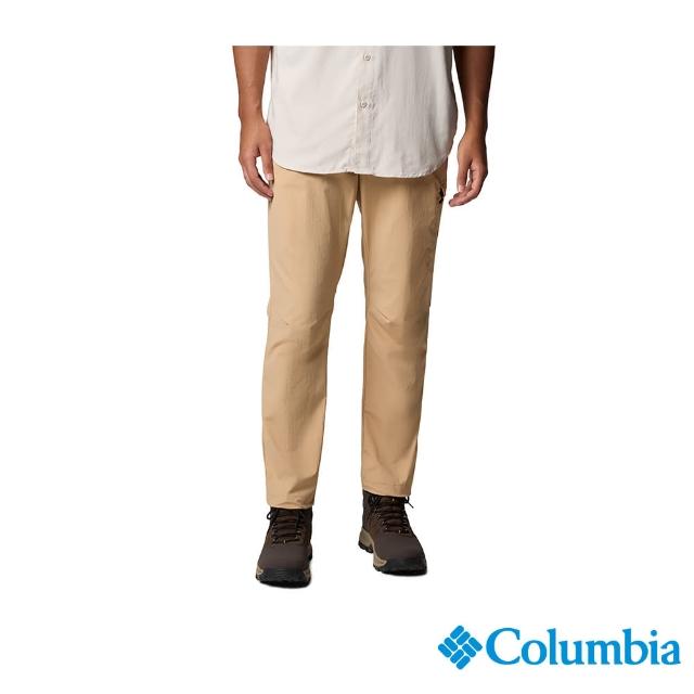 【Columbia 哥倫比亞】男款-涼感防潑長褲-卡其(UAE58060KI/JS)