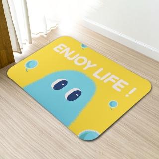 【怪獸】10秒頂吸 軟式珪藻土吸水地墊 NewGen Designer 60x40cm(吸水地墊 軟式珪藻土 珪藻土地墊)