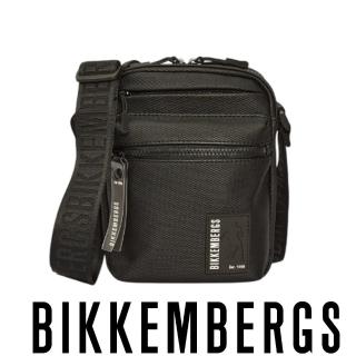 【Bikkembergs】義大利原裝進口 頂級運動肩背包 949P(黑色)