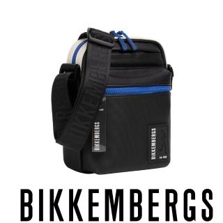【Bikkembergs】義大利原裝進口 頂級運動肩背包 949P(黑藍混色)
