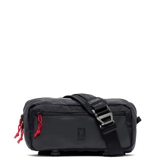 【ChromeBag】防水斜肩包 5公升 黑紅MINI KADET(安全帶等級金屬扣環 重磅戶外攜行包)