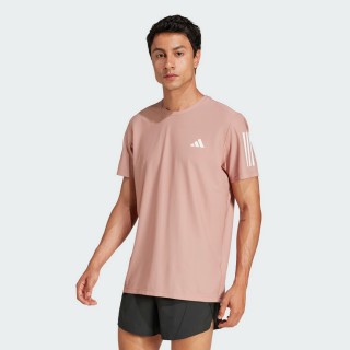 【adidas 愛迪達】OWN THE RUN 短袖上衣(JC9792 男款 運動上衣 專業訓練 吸濕排汗)
