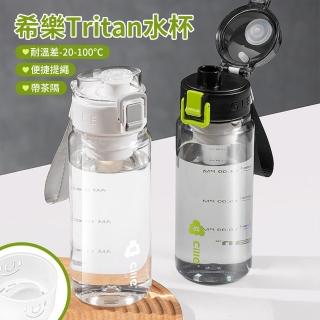 【Cille希樂】美國進口Tritan材質 防摔運動水壺 550ml 隨身水瓶 健身直飲水壺 環保杯 水杯